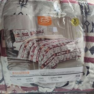 3pc Borrego Blanket Set